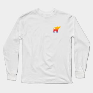 Sweet Little Rainbow Chihuahua Long Sleeve T-Shirt